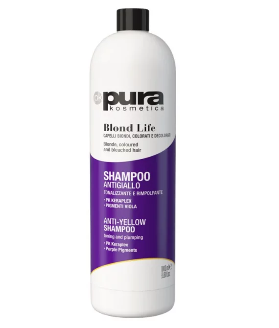 Pura Kosmetica -Shampoo Antigiallo – 1LT