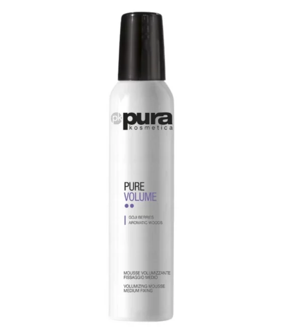 Pura Kosmetica – Pure Volume Mousse Volumizzante Fissaggio Medio 300ML