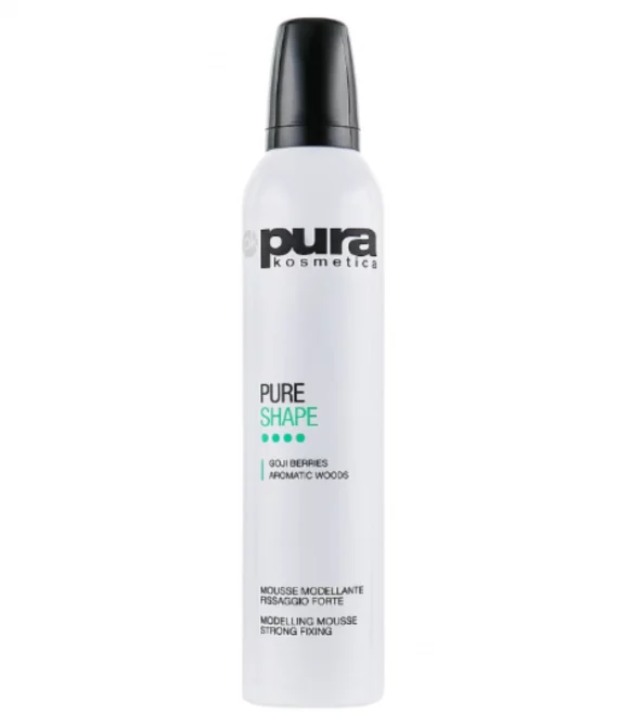 Pura Kosmetica – Pure Shape Mousse Modellante Fissaggio Forte 300ML