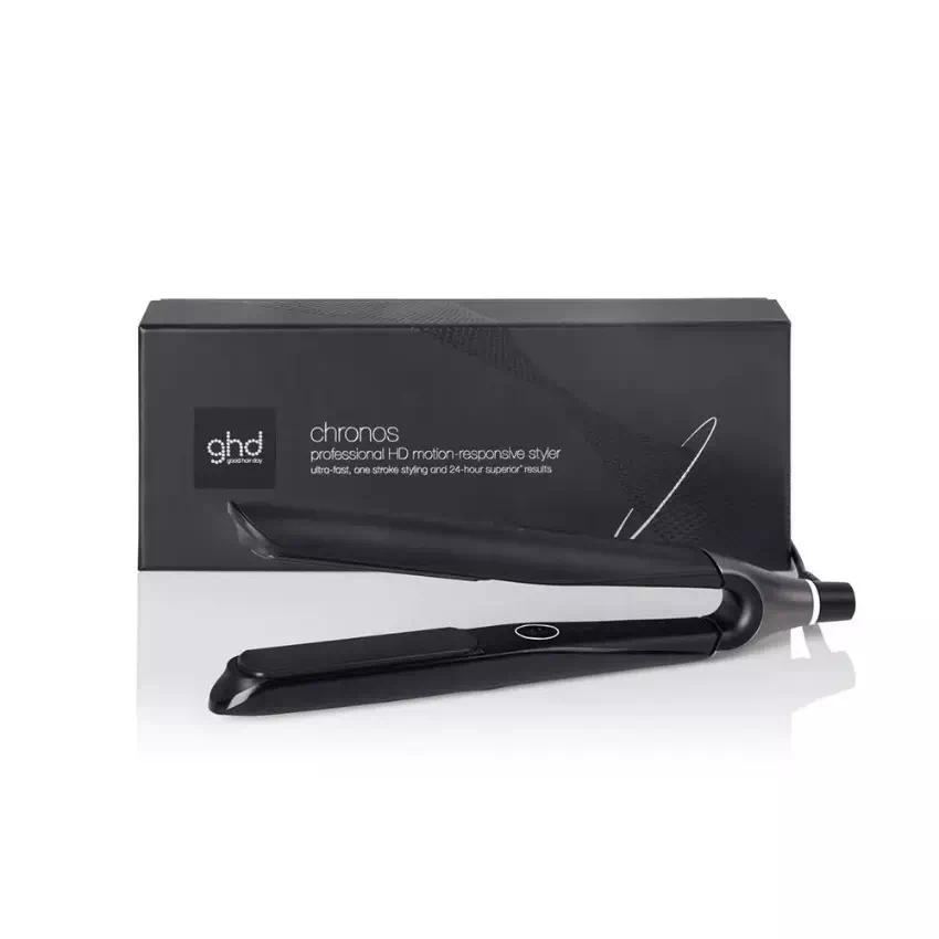GHD - Chronos Black - piastra per capelli più avanzata HD Motion-Responsive 2 volte più reattiva Temperatura di styling ottimale 185ºC