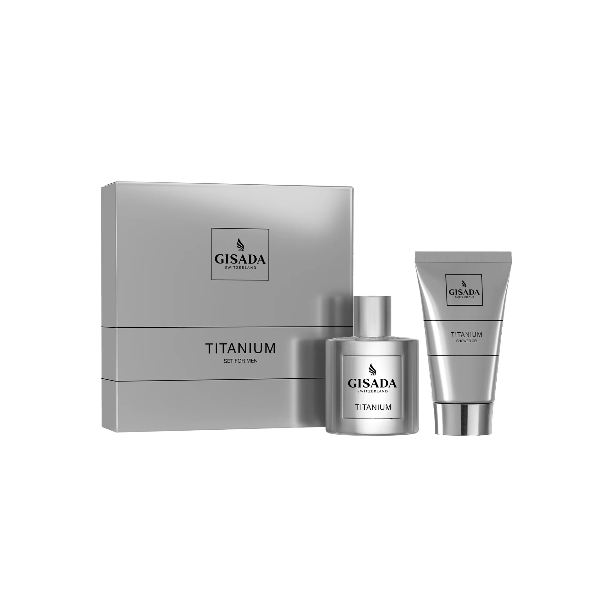 Gisada - Titanium - 50ML Profumo + 100ML Shower Gel - Gift set
