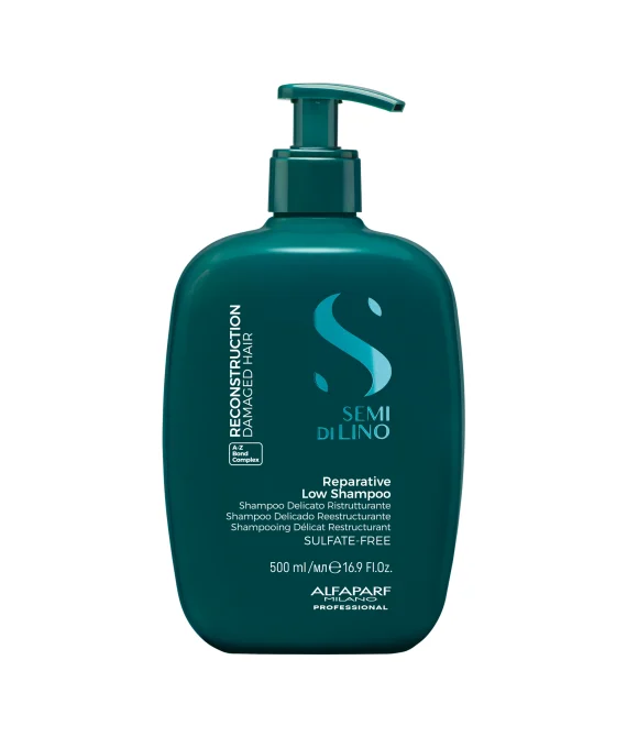 Alfaparf Milano – Semi Di Lino  Low Shampoo – Ricostruttivo e Riparatore – 250ml
